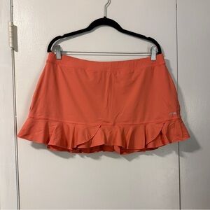 Sofibella Orange Skort Skirt Women’s Size XL